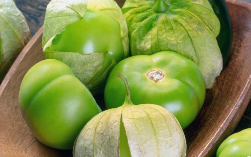 Cà chua xanh tomatillo dùng để làm gì