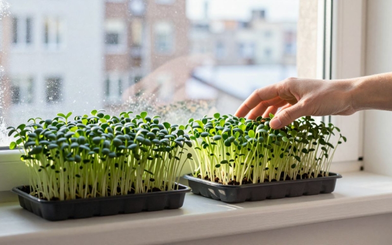 Lưu ý khi sử dụng rau mầm từ hạt chia