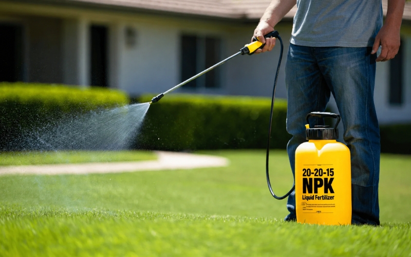 Phân NPK 20-20-15 dạng lỏng